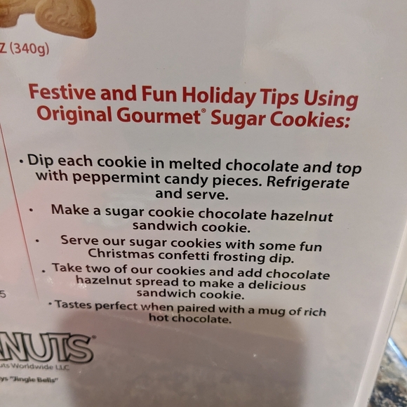 Peanuts Character Shaped Sugar Cookies Collectible Musical 12 oz Sealed Tin - Picture 6 of 6